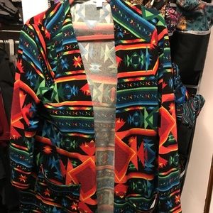 Lularoe XL rainbow Aztec sarah
